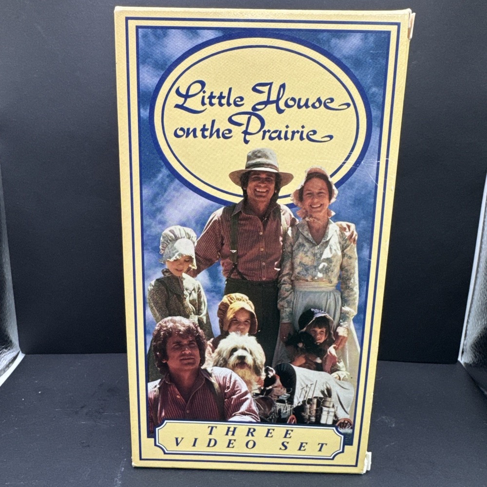 Little House On The Prairie 3 Video Set‎ (VHS) **VG cond**